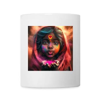 Souffle d'Amour - Mug blanc - blanc - Devant