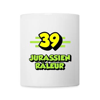 Jurassien râleur - Mug blanc - blanc - Devant
