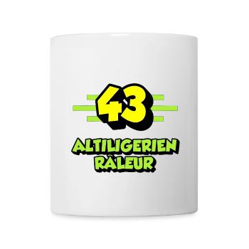 Altiligérien râleur - Mug blanc - blanc - Devant