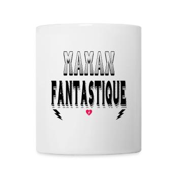 Maman Fantastique - Mug blanc - blanc - Devant