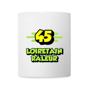 Loiretain râleur - Mug blanc - blanc - Devant