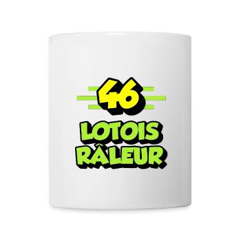 Lotois râleur - Mug blanc - blanc - Devant