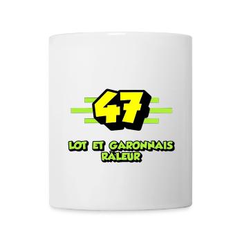 Lot et garonnais râleur - Mug blanc - blanc - Devant