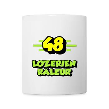 Lozérien râleur - Mug blanc - blanc - Devant