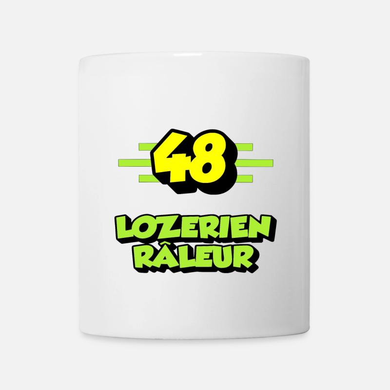 Lozérien râleur - Mug blanc - blanc