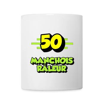 Manchois râleur - Mug blanc - blanc - Devant