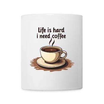 Tasse à café avec motivation par texte - Mug blanc - blanc - Devant