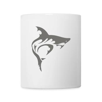 REQUIN - Mug blanc - blanc - Devant