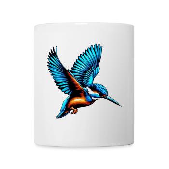 Martin-pêcheur - Mug blanc - blanc - Devant