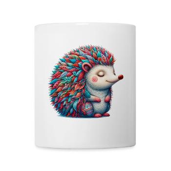 Hérisson - Mug blanc - blanc - Devant