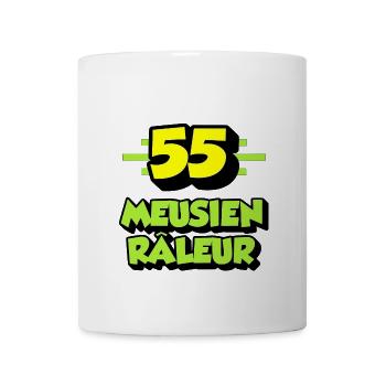 Meusien râleur - Mug blanc - blanc - Devant