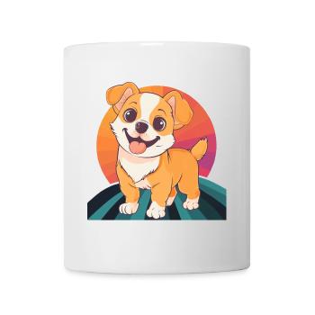 Chien Rottweiler Dresseur de chiens - Mug blanc - blanc - Devant