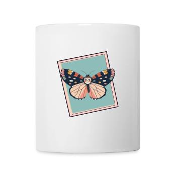 Schmetterling Tier Schmetterlinge - Tasse - Weiß - Vorne