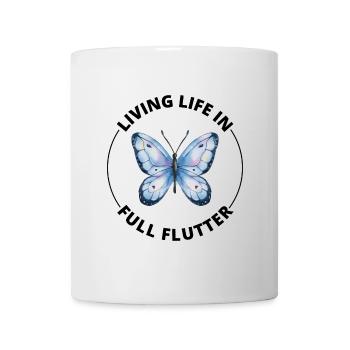 papillons papillons collectionneur d’insectes Entomologie - Mug blanc - blanc - Devant