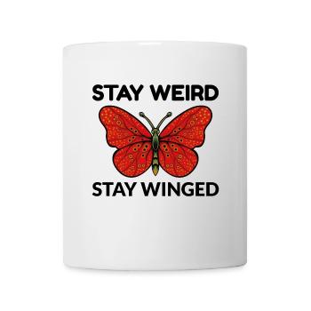 papillons papillons collectionneur d’insectes Entomologie - Mug blanc - blanc - Devant