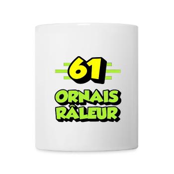 Ornais râleur - Mug blanc - blanc - Devant
