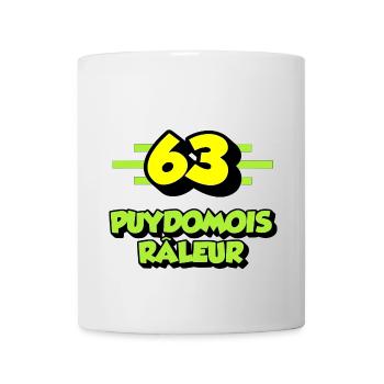Puydomois râleur - Mug blanc - blanc - Devant