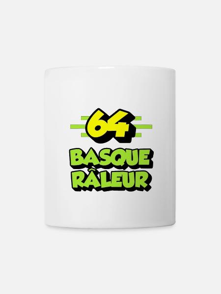 basque râleur - Mug blanc - blanc