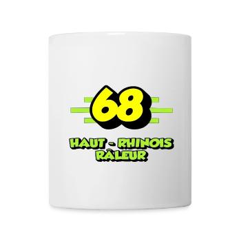 Haut-Rhinois râleur - Mug blanc - blanc - Devant