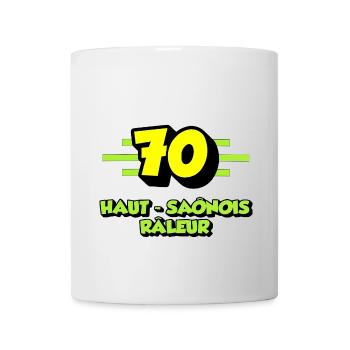 Haut-Saônois râleur - Mug blanc - blanc - Devant