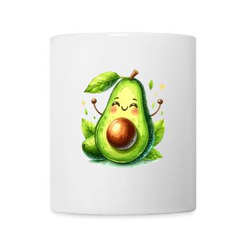 Avocado Funny Positive Optimism Gift - Mug - white - Front