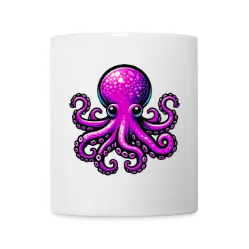 Octopus - Mug - white - Front