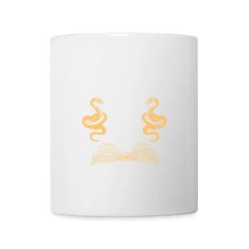 Mondbeschienenes Grimoire Schlangenhände - Tasse - Weiß - Vorne