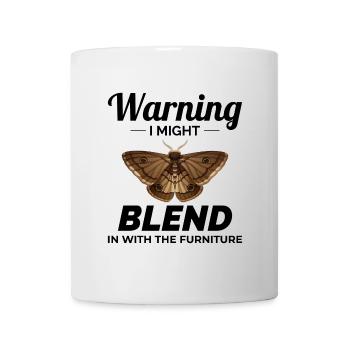 Moth Nocturnal Animal Insect Collector Entomology - Mug - white - Front