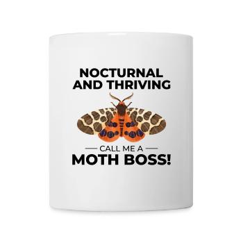 Moth Nocturnal Animal Insect Collector Entomology - Mug - white - Front