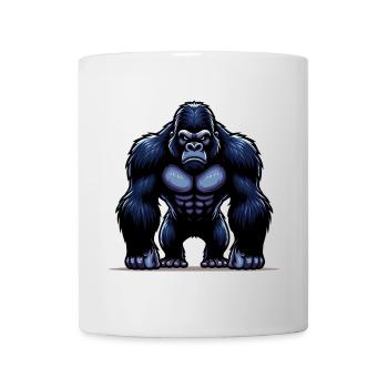 Gorille - Mug blanc - blanc - Devant