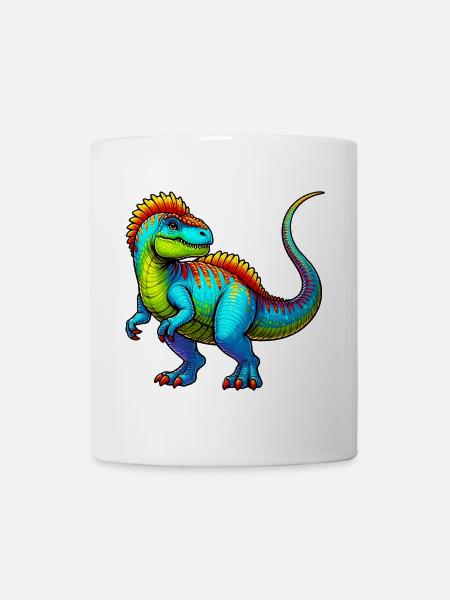 Dinosaurier - Tasse - Weiß