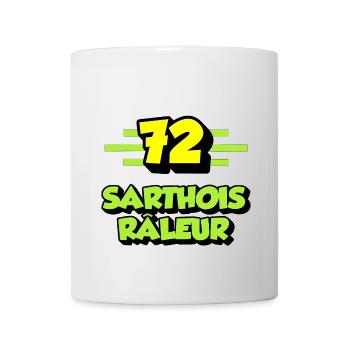 Sarthois râleur - Mug blanc - blanc - Devant