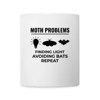 Moth Nocturnal Animal Insect Collector Entomology - Mug - white - Front