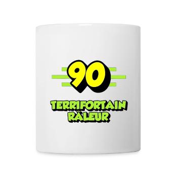 Klagendes Terrifortain - Tasse - Weiß - Vorne