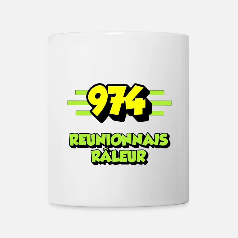 Réunionnais râleur - Mug blanc - blanc