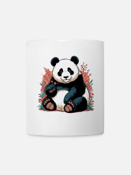 Panda - Tasse - Weiß