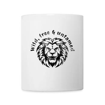 Sauvage, libre et sauvage - Mug blanc - blanc - Devant