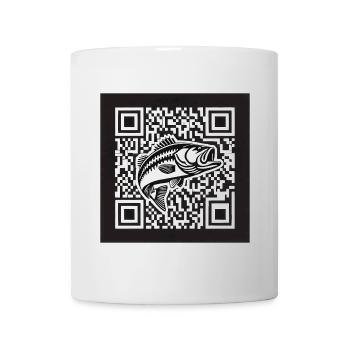 Perch QR Code Design - Mug - white - Front