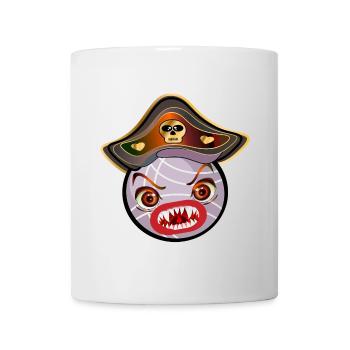 Halloween Costume Pirates - Boule Pétanque - Mug - white - Front