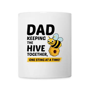 Honeybee Dad Beekeeper Apiculture Insect Collector - Mug blanc - blanc - Devant