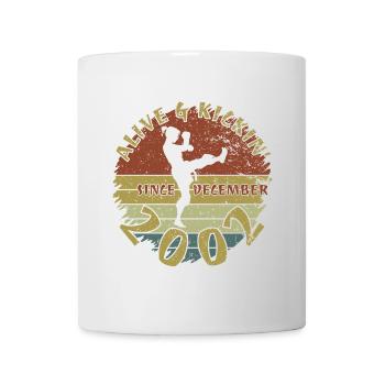 22. Birthday Alive and kickin since 12/2002 - Mug - white - Front