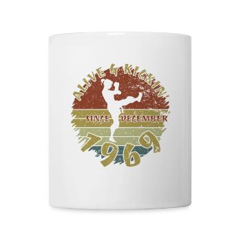 55. Birthday Alive and kickin since 12/1969 - Mug - white - Front