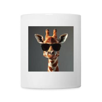 Girafe stylée - Mug blanc - blanc - Devant