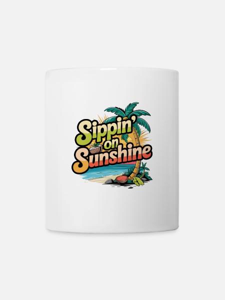 Sippin' on sunshine - Mug - white