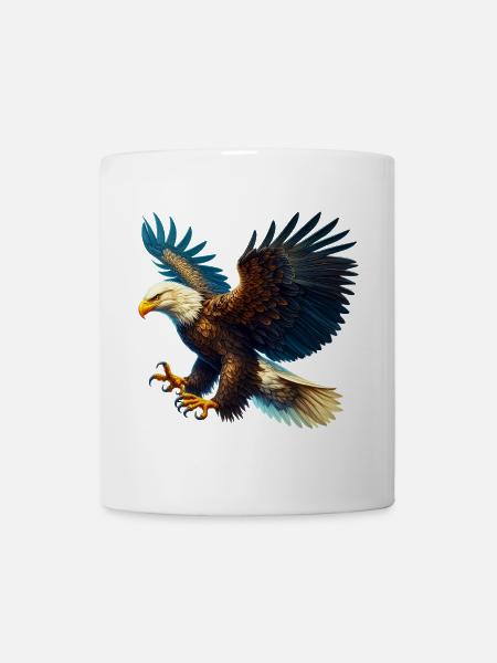 Adler - Tasse - Weiß