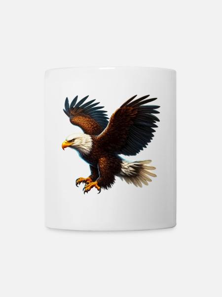 Adler - Tasse - Weiß