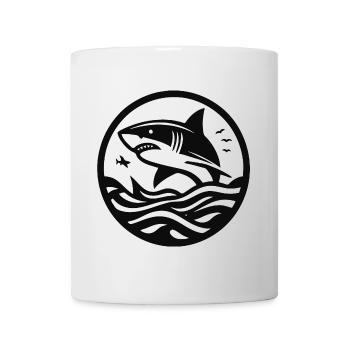 Design de requin cool pour le fan de requin - Mug blanc - blanc - Devant