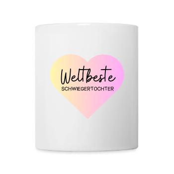 Weltbeste Schwiegertochter! Personalisierbar - Tasse - Weiß - Vorne
