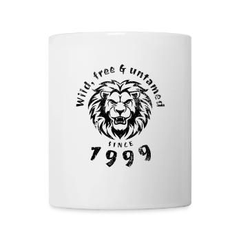 Sauvage, libre et indompté depuis 1999 - Mug blanc - blanc - Devant
