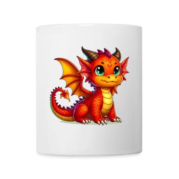 Dragon - Mug blanc - blanc - Devant